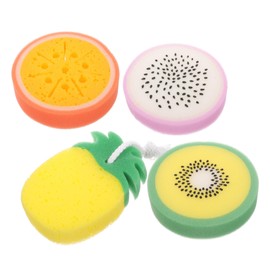 SAFIGLE Sponges Exfoliating Shower Sponge Set Body Wash Scrubber Balls for Women