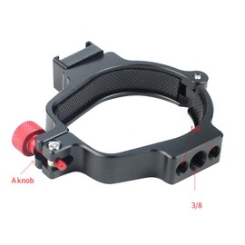 CS PRIORITY Stabilizer Expansion Clip Ring Adapter Mounting Monitor Mic LED Light for DJ Zhiyu FY Moz Ring Mount Holder Clamp