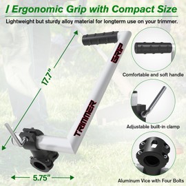 zamazi Upgraded Weedeater Handle, WeedEater Trimmer Handle Extension Lawn Ergonomic String Trimmer for Back Saver, Lawn Care and Landscaping-17.7IN