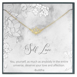 Self Love Quotes Jewelry Self Love Necklace Mindfulness Gifts Feminism Gifts Girl Power Strong Women
