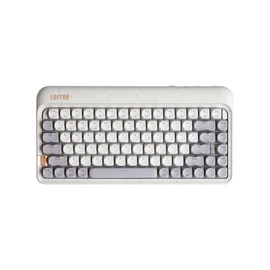 LOFREE Zero ARTZ Mechanical Keyboard, 75% Rechargeable Hot-swappable Keyboards with 3 Types Connection for Windows, Mac OS, Linear Switches/Terrazzo Grey