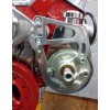 HRC SB Chevy Saginaw Power Steering Pump Bracket Long Water