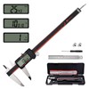 HARDELL Digital Caliper, 0-8 Inch Caliper Measuring Tool with Large