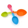 Rypet Dog Food Scoop Set of 4 - Plastic Measuring