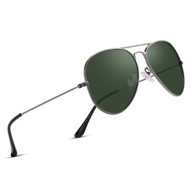 COASION Pilot Polarised Sunglasses Mens Womens Metal Frame Shades for Men Ladies Sun Glasses with UV400 Protection