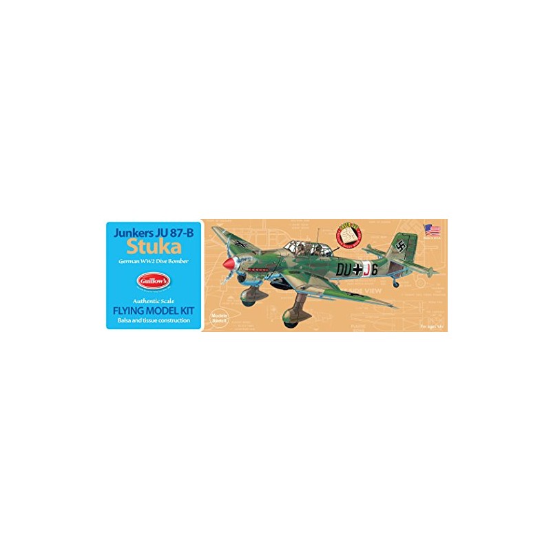 Guillow's Junkers JU 87-B Stuka Model Kit
