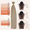Sunny Hair Flat Tip Hair Extensions Human Hair Remy Keratin