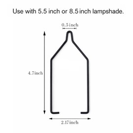 2 Pack Fixing Clip Reptile Dual Lamp Stand Lamp Hanger Holder Reptile Lamps