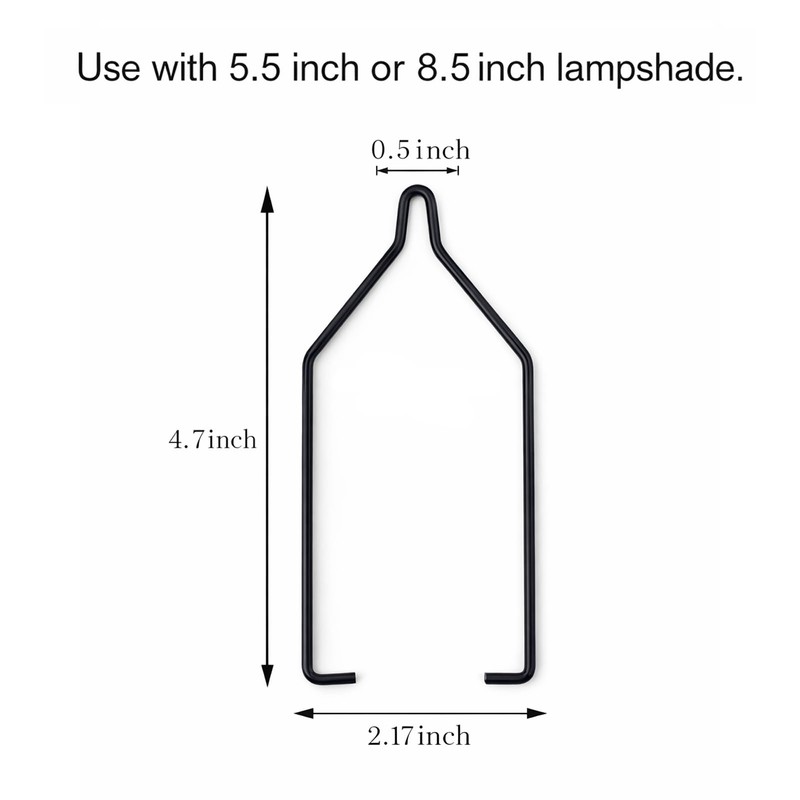 2 Pack Fixing Clip Reptile Dual Lamp Stand Lamp Hanger