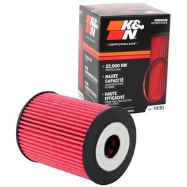K&N Filtro de Aceite Premium HP-7035 para Genesis Hyundai Kia 2015-2021