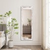 AAZZKANG Wall Mirror Full Length with Wood Frame 43"x14" Rustic