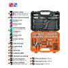 Juego De 119 Herramientas 1/4 Y 3/8 Mixtas TRUPER SET-124