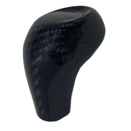 SR1 Performance C7 Corvette Shift Knob Cover - Carbon Fiber Shifter Overlay for 2014-2019 Corvettes (Black)