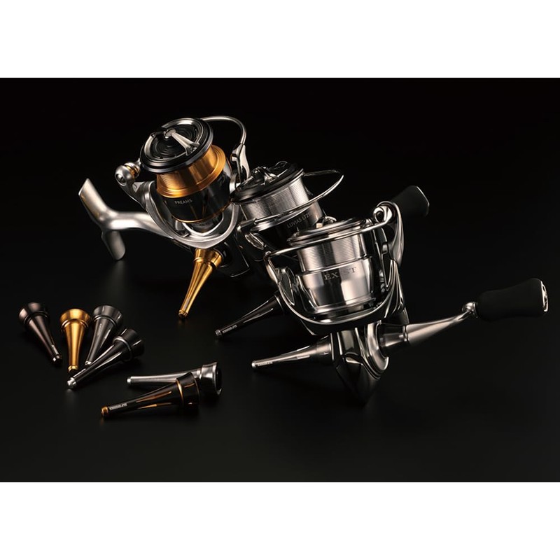 SLPWORKS SLPW Spinning Reel Stand, Size S, Black Gold