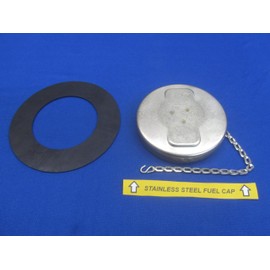 Stainless Steel VITON NO SWELL Lincoln Sa-200 SAE 300 400 Redface Gas Diesel Fuel Cap With NITRILE Neck Seal