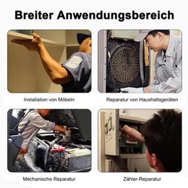 Geevorks Wire Stripper Crimper 10 in 1 Cable Cutter Wire Pliers Tool Stripping Press Wire Pull Stripping Tool with 10 Separation Holes Professional Electrician 0.8/1.0/1.3/1.6/2.0/2.6