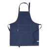 AMOUR INFINI Cotton Solid Aprons for Women with Pockets Adjustable