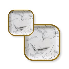 TABLE STORIES – Platos Desechables Elegantes – Platos Desechables para Fiesta – Desechables para Fiesta – Plato Desechable Elegante – Desechables Elegantes – Platos Elegantes Desechables – BLANCO