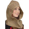 Burlap Cowl Costume Accessory