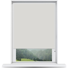 Windowpix ShadePix Blackout Roller Window Shade Custom 49 x 72 Light Stone