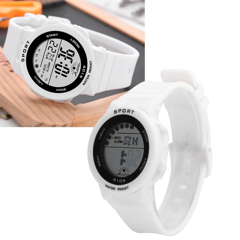Fashionable Digital Watch Luminous Lights Waterproof Electronic Watches for Children9109