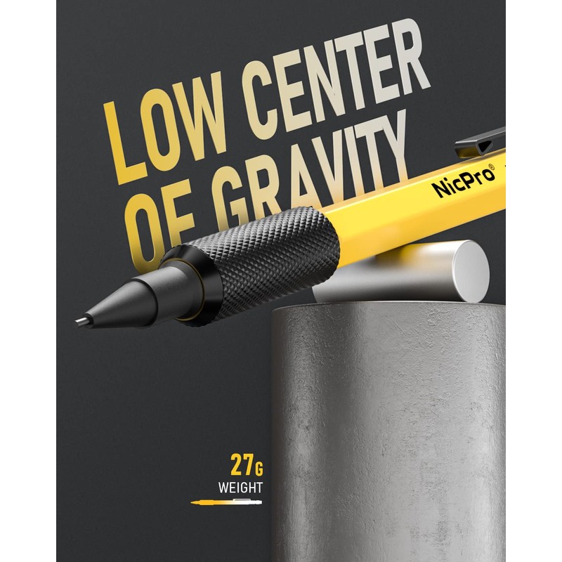 Nicpro 3 PCS 1.3 mm Mechanical Pencil Set with 72