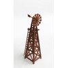 Outland Models Railway Layout Country Farm Windmill (Brown) HO Scale