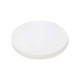 HugeDE 36 Pcs 10cm Blank Round Cards White Circle Cutouts Kraft Paper Circle Cards Craft Circle Cardstocks Small Round Cardstocks