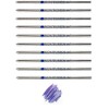 Monteverde D1 Ballpoint Refill to Fit Mini and Multi Functional Pens, Medium Point, Soft Roll, 10 Per Pack (Bulk Packed) (Dark Blue)