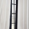 HPD Half Price Drapes Grommet Printed Cotton Curtains for Living