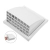 WHAMVOX Outdoor Vent Cover Grille Plastic Wall Vent Cover for