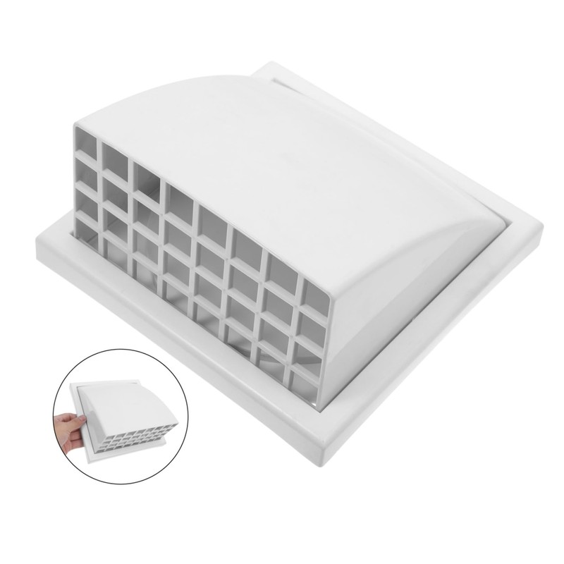 WHAMVOX Outdoor Vent Cover Grille Plastic Wall Vent Cover for