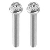 ECSiNG 2 Pieces M6 x 40 mm Hex Screws with