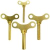 TAURISH Extra Long Brass Universal Clock Winding Key for Antique