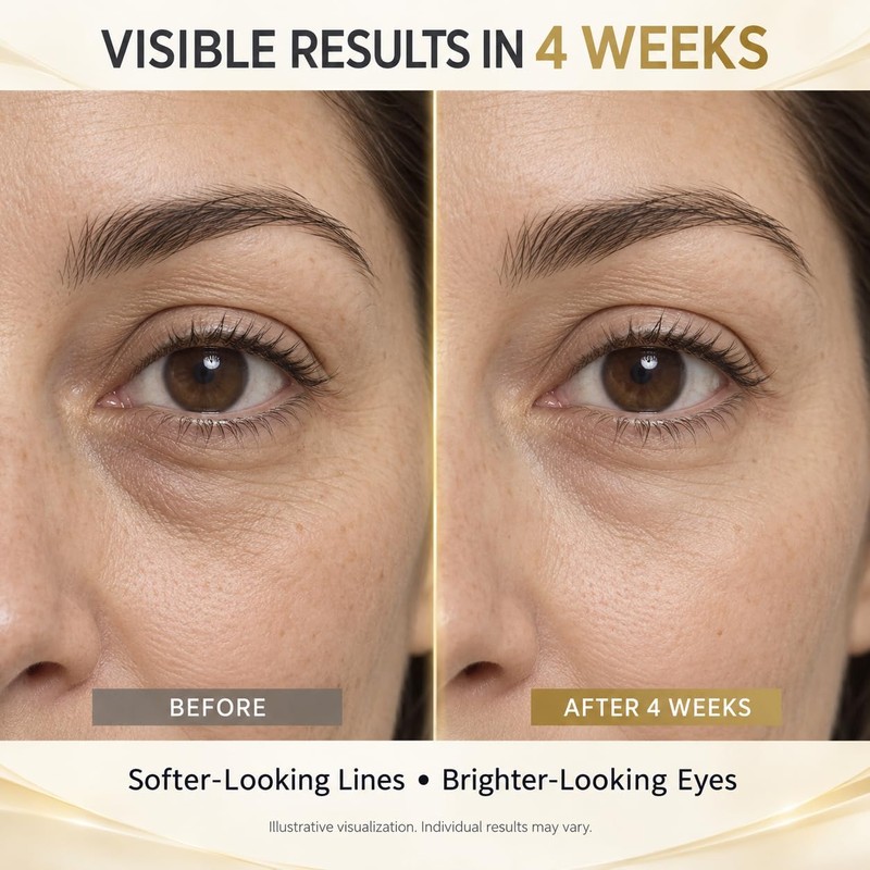 Daytime Eye Cream for Dark Circles & Puffiness, with Caffeine,