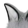 COSYEARS Animal Wolf Mask Cosplay Costume Accessories Furry Faux Fur