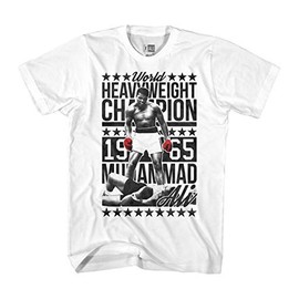 American Classics Muhammad Ali Boxing Legend The Greatest of All Time 1965 Champ T-Shirt - White