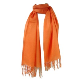 Tapp Collections™ - Bufanda de pashmina prémium, Naranja, Talla única