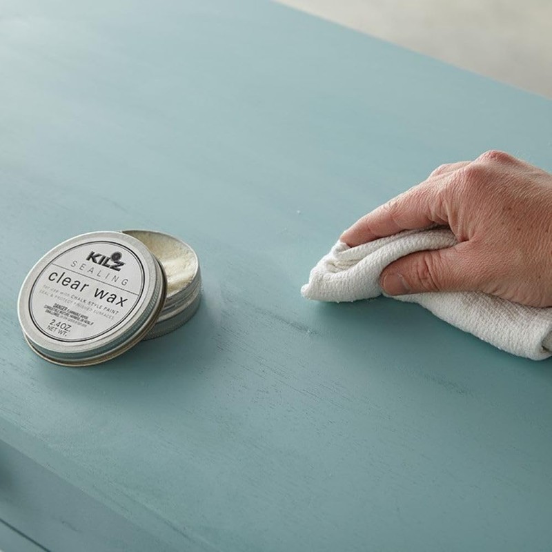 KILZ Protective Sealing Wax, Interior, Clear, 2.4 Ounces