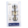 Lock Prolok 18POP Pomo cilíndrico bola función baño, latón antiguo,