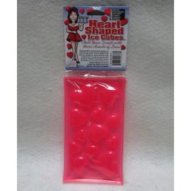 California Exotic Heart Shaped Ice Cubes Pink Tray Valentine's Night Jello Shot Bachelorette Party