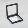 WELANGBN Black 3D Floating Frame Display Holder Stands, 1 PCS
