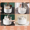 fanado 360° Rotating Makeup Organizer Makeup Brush Holder 5 Compartments