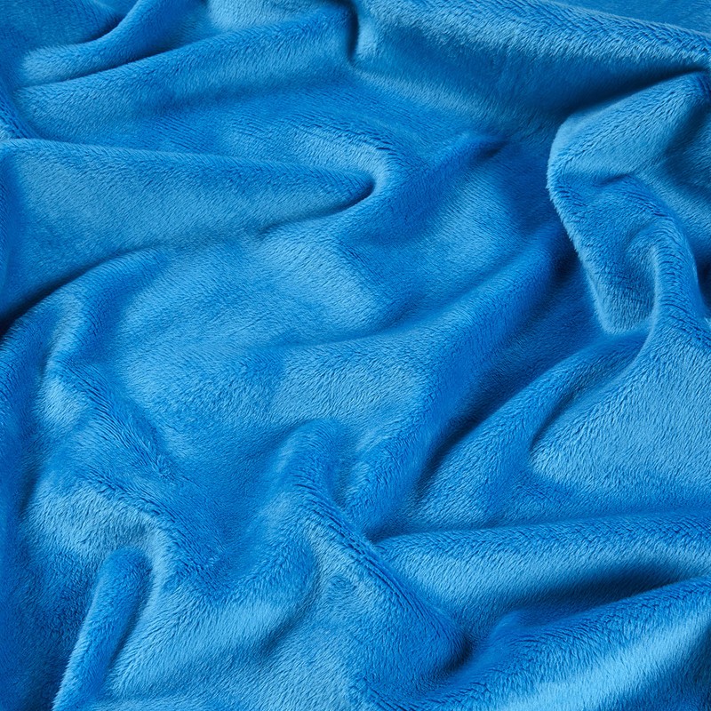 Shannon Minky Solid Cuddle 3 Extra Wide Peacock, Fabric by