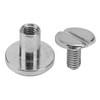 120 Sets Book Binding Screw 9x8mm Uniform Coating Color Lasting