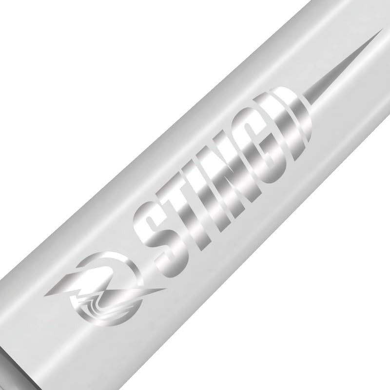 RUTHLESS Sting | Polycarbonate Dart Shafts Solid White with Black
