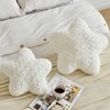 ZCNYCLAM Star Pillow, 14.9" Star Shaped Plush Pillow for Couch