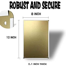 Tin Signs Smile You’re on Camera Sign, Video Surveillance Signs Outdoor,UV Printed Rust Free Security Camera Sign for Home,Business,Driveway Alert,Store,Office,Indoor,Metal Poster Wall Decor 12x8 in