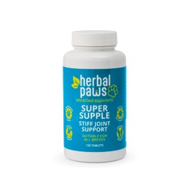 Herbal Paws Super Supple Stiff Joint Support Capsules for Dogs - 60 Capsules