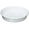 Richell Medium Deep Plate, No. 7, White (W)